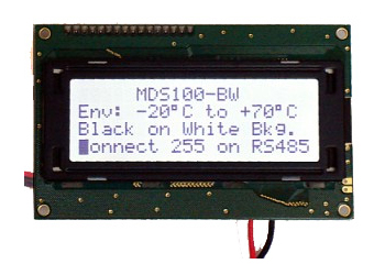 MDS100-BW Display