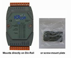 I-7022 Analog Output, 2 Isolated Channel, 12-bit